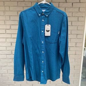 NWT Carhartt WIP Dalton Shirt - Dark Navy